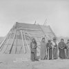 Tipis et cases amérindiens