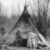 Tipis et cases amérindiens